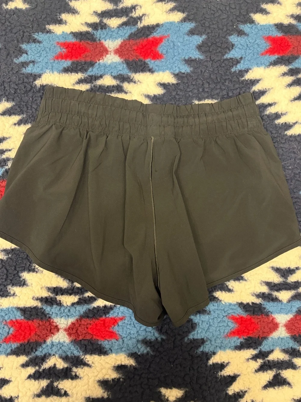 aerie black Athletic Shorts with Elastic Waist